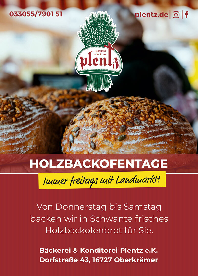 Freitags ist Holzbackofentag, Hohen Neuendorf