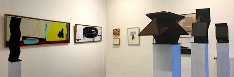 Künstlergespräch zur Ausstellung „Zwischenspiel“, Hohen Neuendorf Künstlergespräch zur Ausstellung „Zwischenspiel“, Hohen Neuendorf