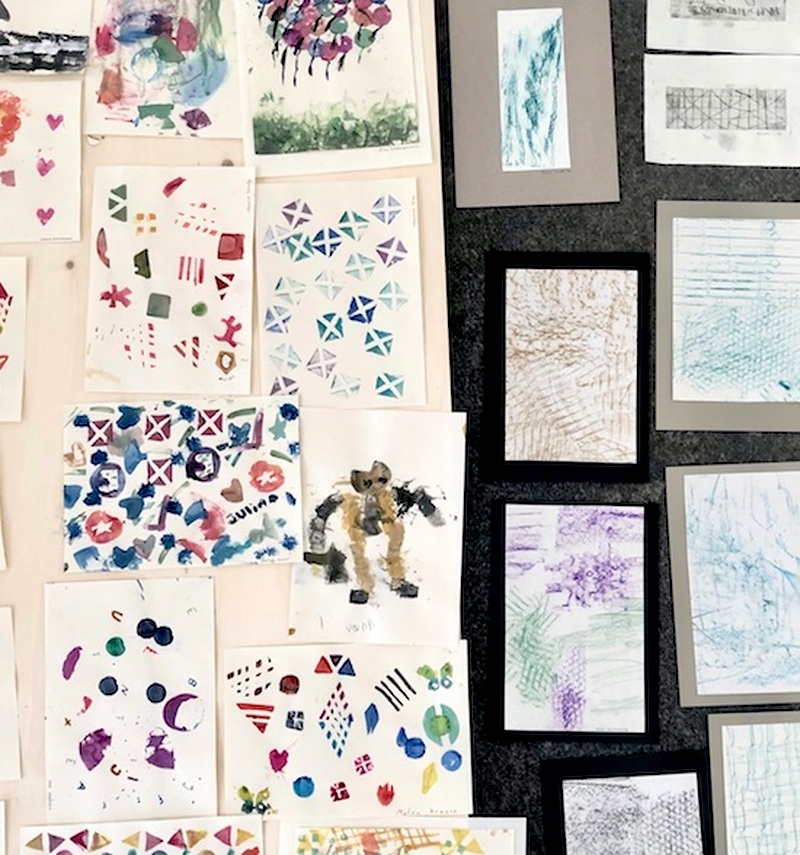 Ausstellung mit Arbeiten aus Workshops, Hohen Neuendorf Ausstellung mit Arbeiten aus Workshops, Hohen Neuendorf
