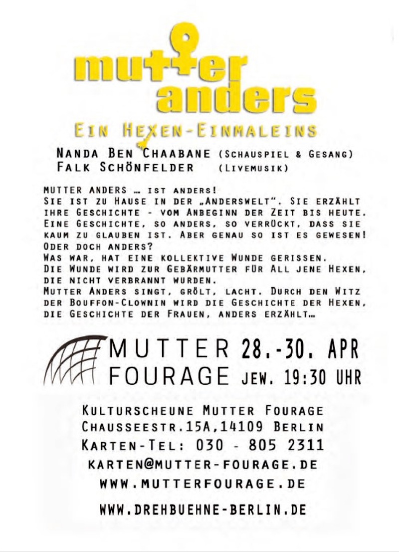 Premiere von „Mutter Anders“ startet bald!, Hohen Neuendorf Premiere von „Mutter Anders“ startet bald!, Hohen Neuendorf