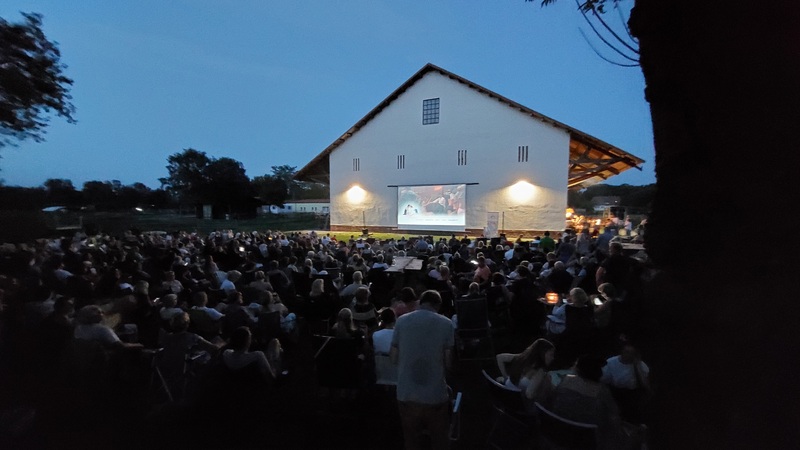 Sommerkino in Hobrechtsfelde: Überfüllung bei „Dirty Dancing“, Hohen Neuendorf Sommerkino in Hobrechtsfelde: Überfüllung bei „Dirty Dancing“, Hohen Neuendorf