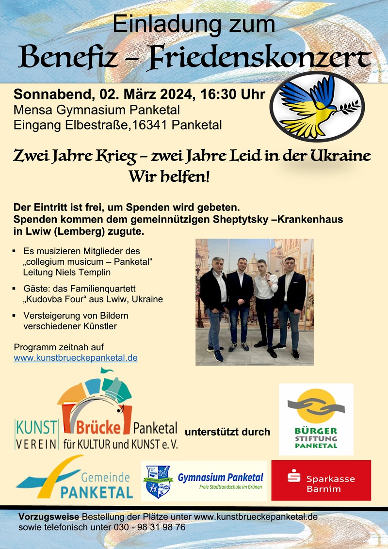 Benefizkonzert für die Ukraine, Hohen Neuendorf