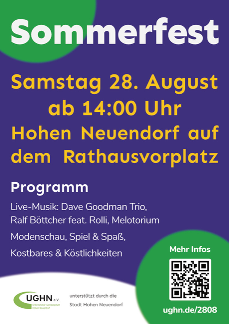 Sommerfest des UGHN, Hohen Neuendorf